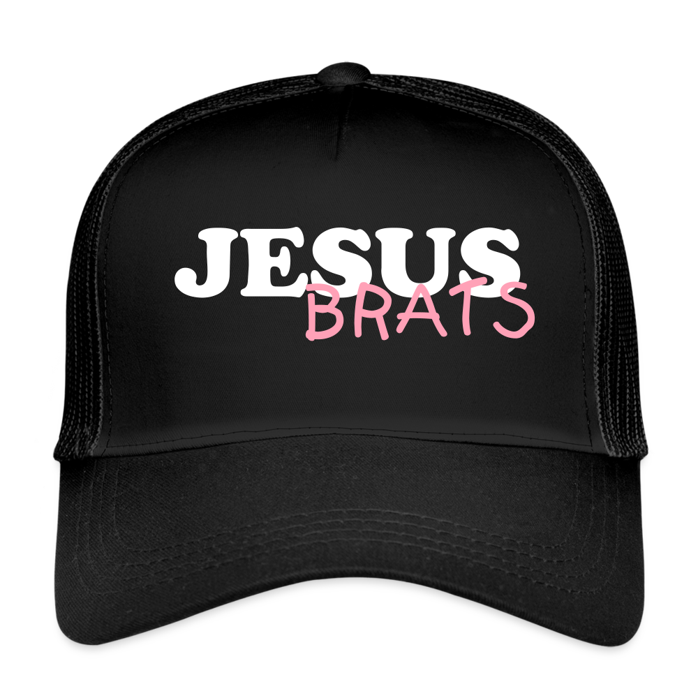 JESUS BRATS HAT - black/black
