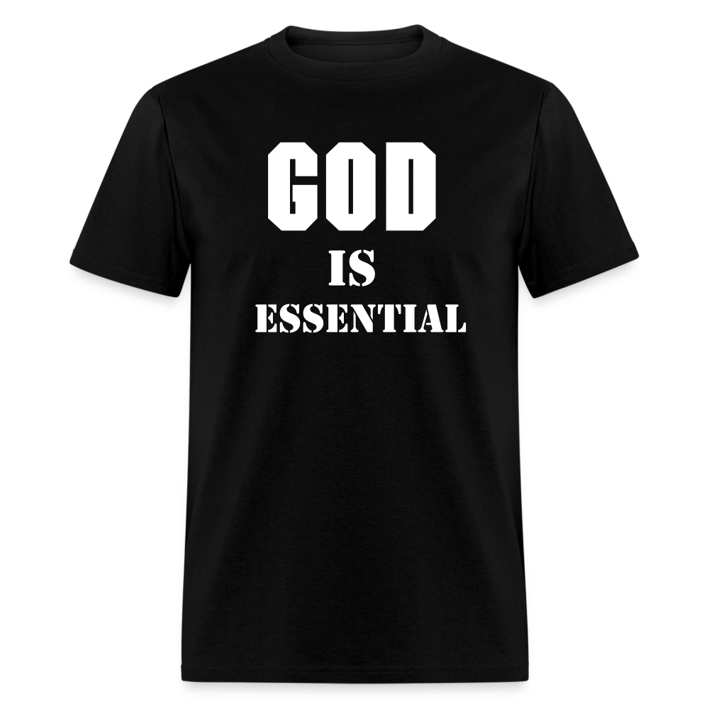 GOD IS ESSENTIAL 1 - black