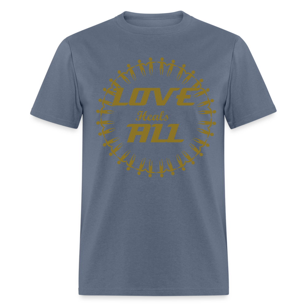 LOVE HEALS ALL - denim