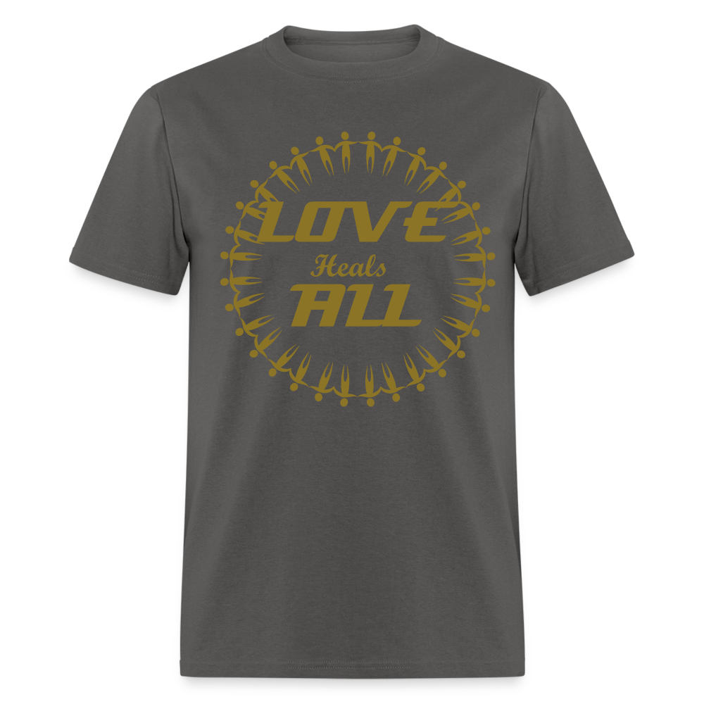 LOVE HEALS ALL - charcoal