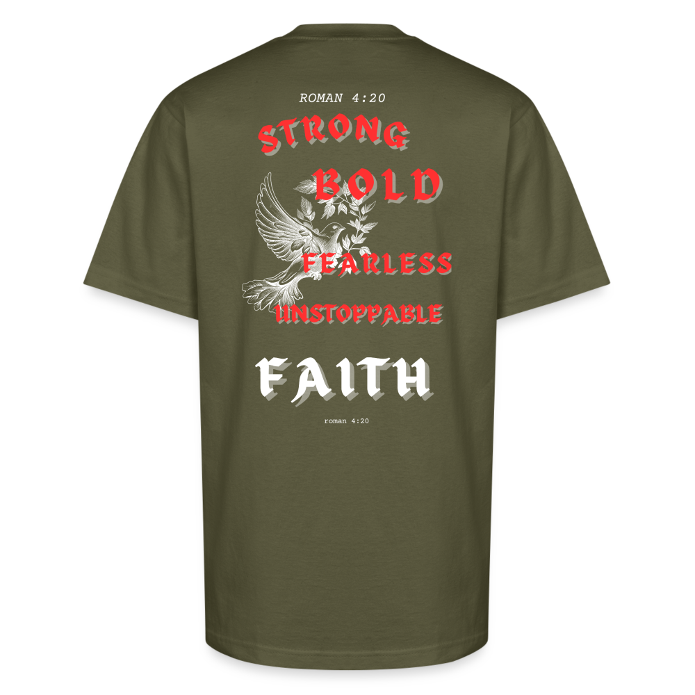 STRONG FAITH - classic olive