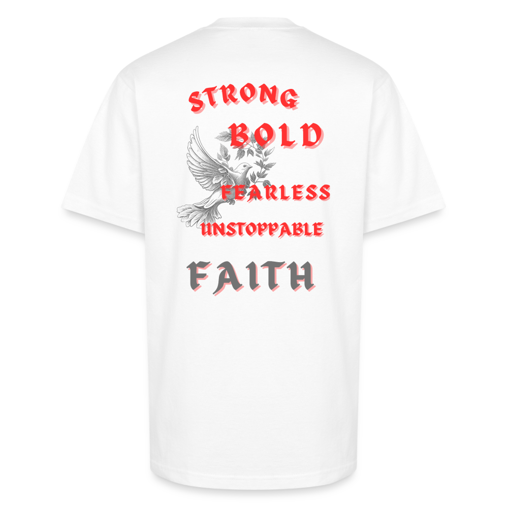 Unisex Oversized Heavyweight T-Shirt - white