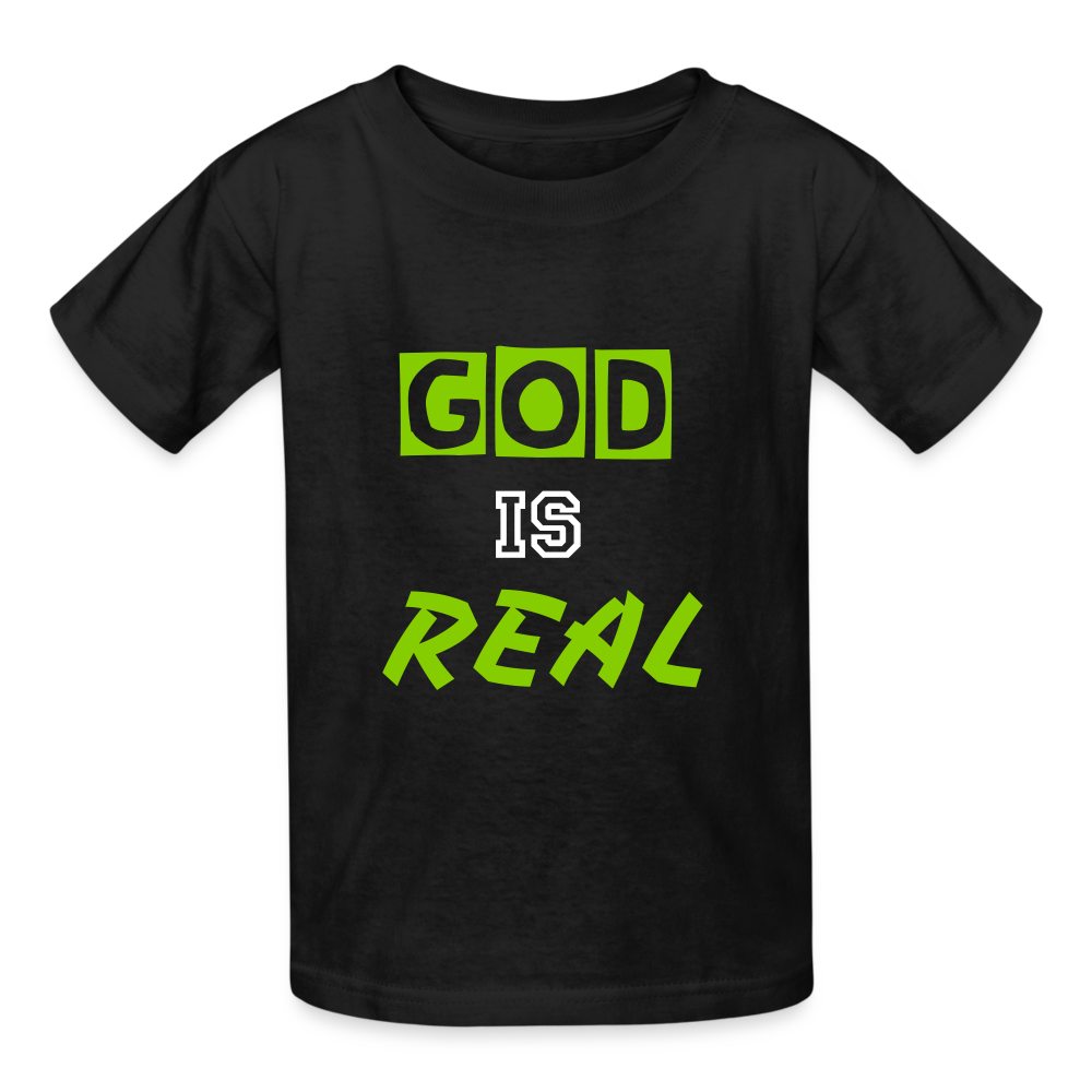 GOD IS REAL - black