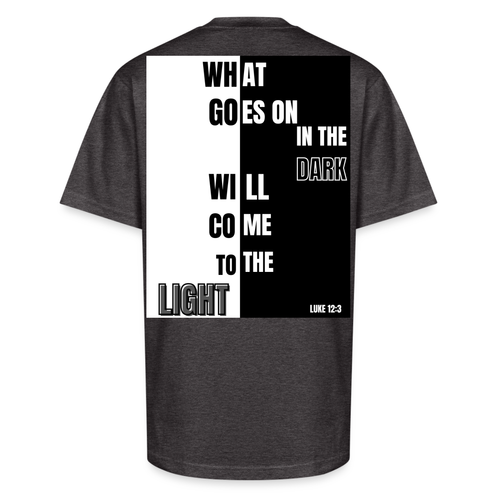 COME TO THE LIGHT - charcoal grey