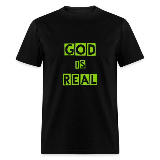 GOD IS REAL - black