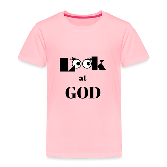 LOOK AT GOD - pink