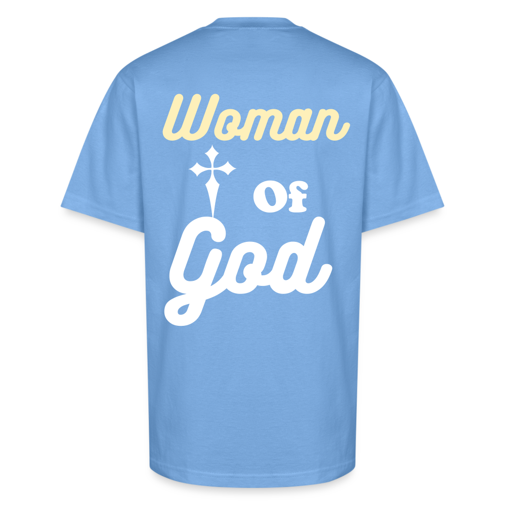 Woman  of God - sky blue