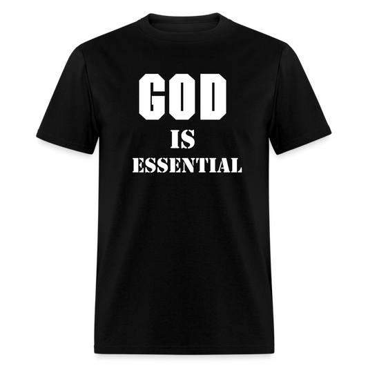 GOD IS ESSENTIAL 1 - black