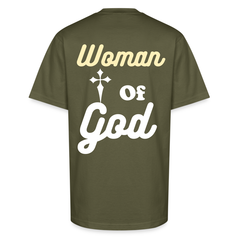 Woman  of God - classic olive