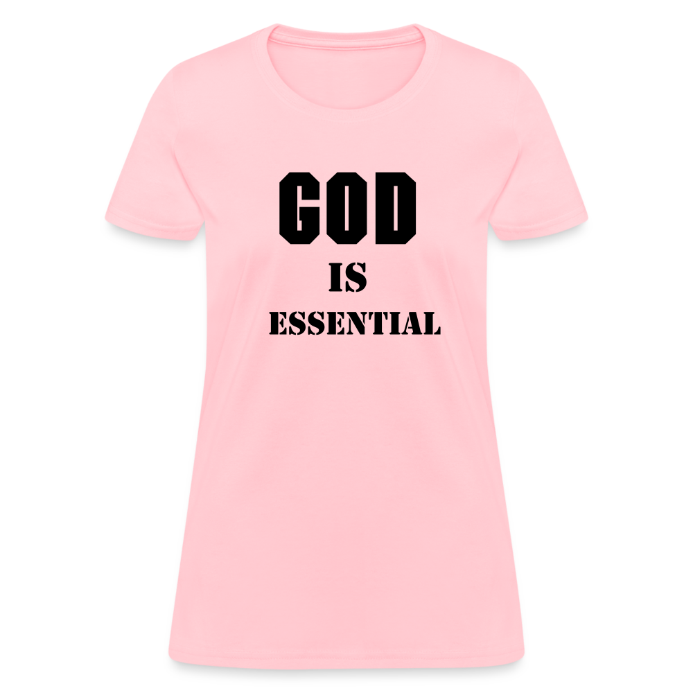 GOD IS ESSENTIAL - pink