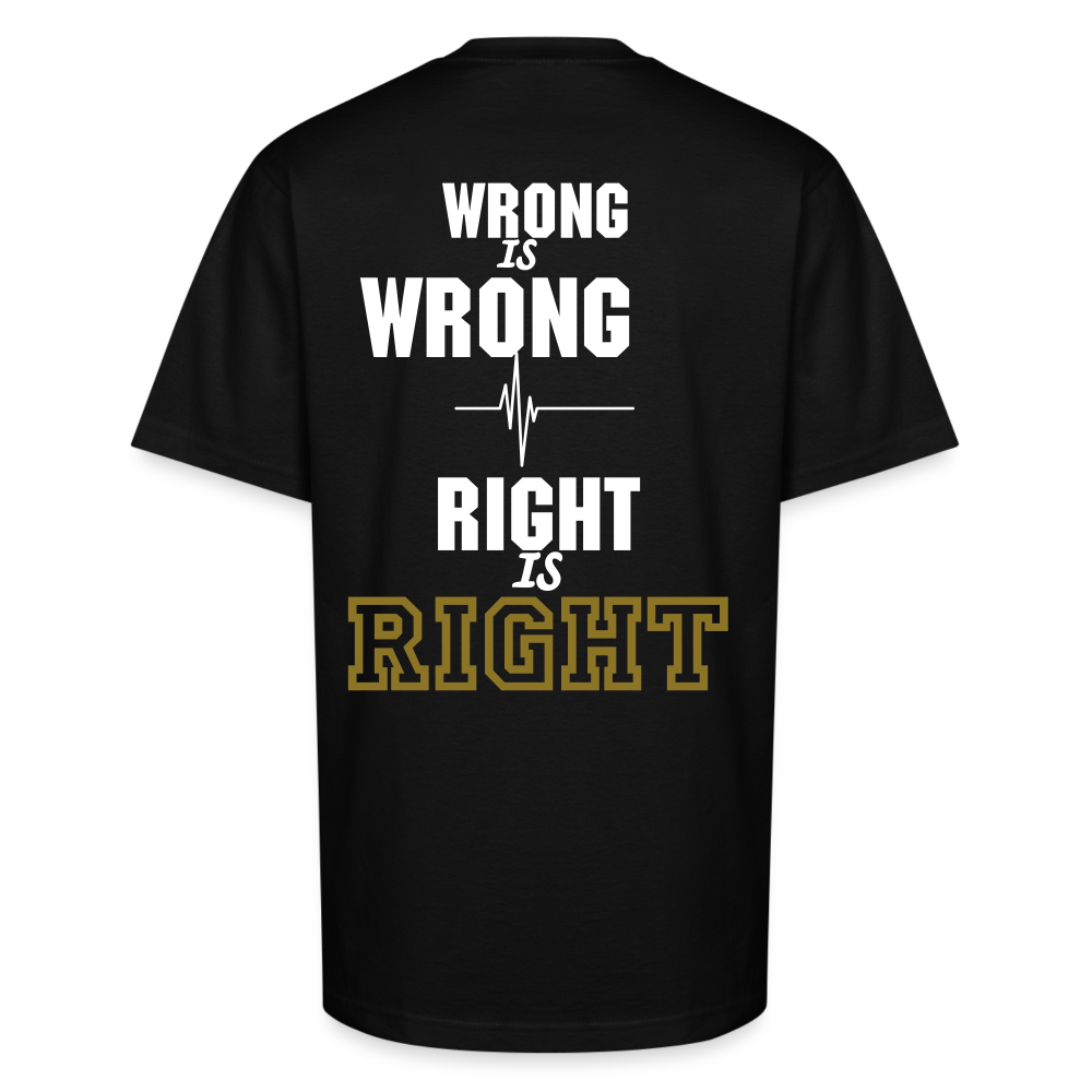 WRONG IS WRONG - black